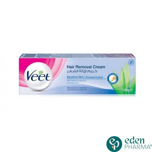 Veet Hair Removal Cream Silk And Fresh For Sensitive Skin 100 g