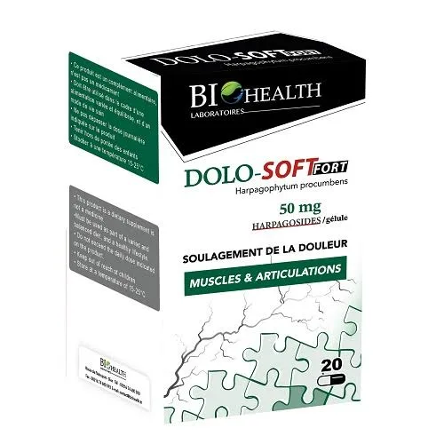 BIOHEALTH DOLO-SOFT FORT 50MG 20 GELULE