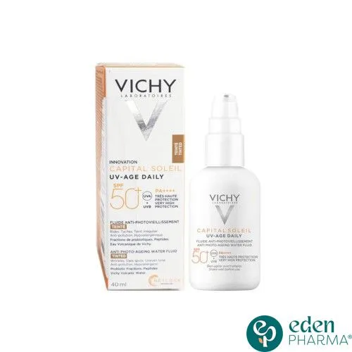 Vichy Capital Soleil UV Age Daily Fluide Teinte SPF50+ 40 ml
