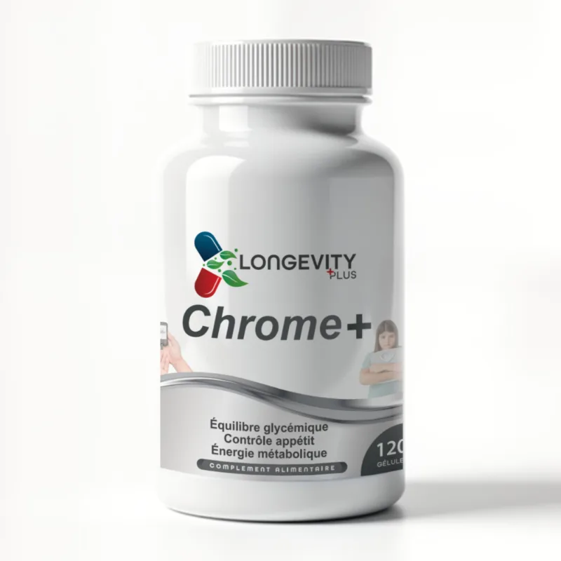 LONGEVITY PLUS CHROME PLUS 120 GELULES