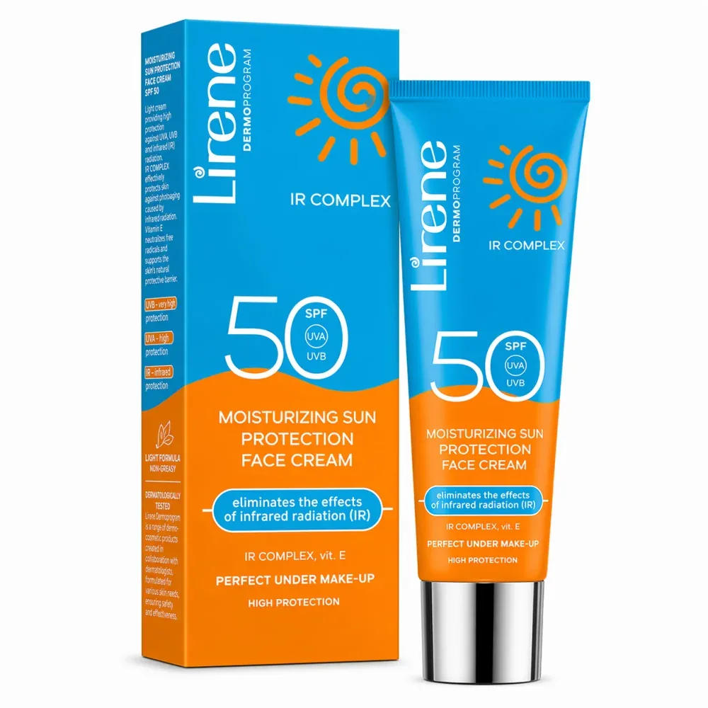 LIRENE ECRAN SPF50+ INVISIBLE VISAGE A BASE DE VIT E 40 ML