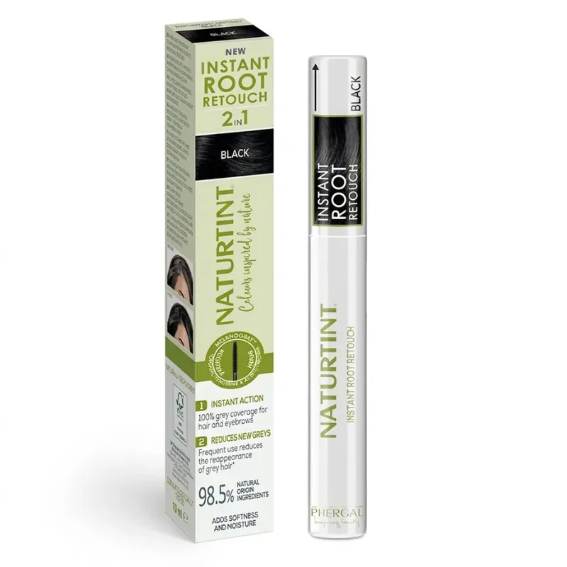 NATURTINT INSTANT ROOT RETOUCH 2IN1 BLACK 1