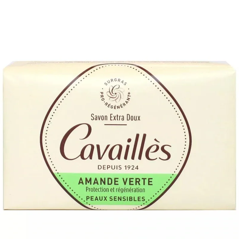 Roge Cavailles Savon Surgras Extra-Doux-Amande Verte150g