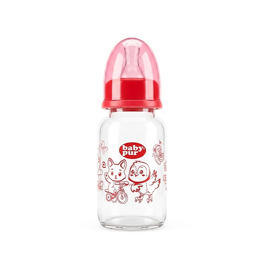 Baby Pur Biberon en Verre 125 ml Ref 76502